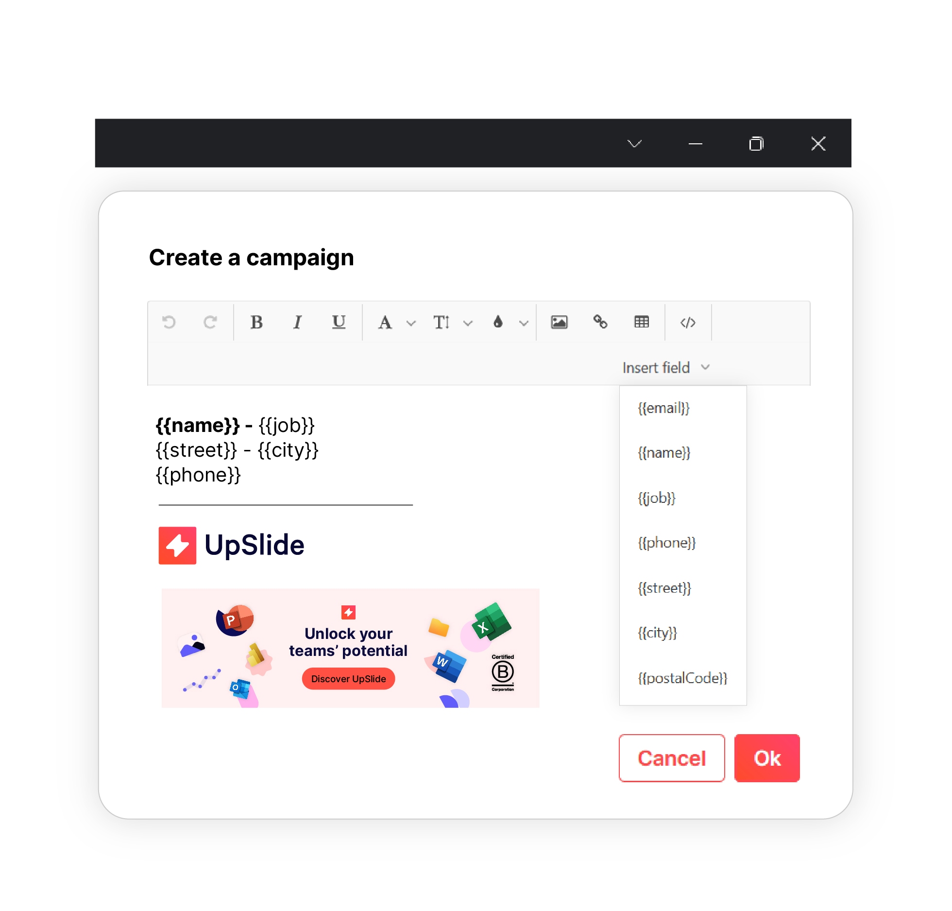 How to manage Outlook signatures via UpSlide's Outlook Signature Manager