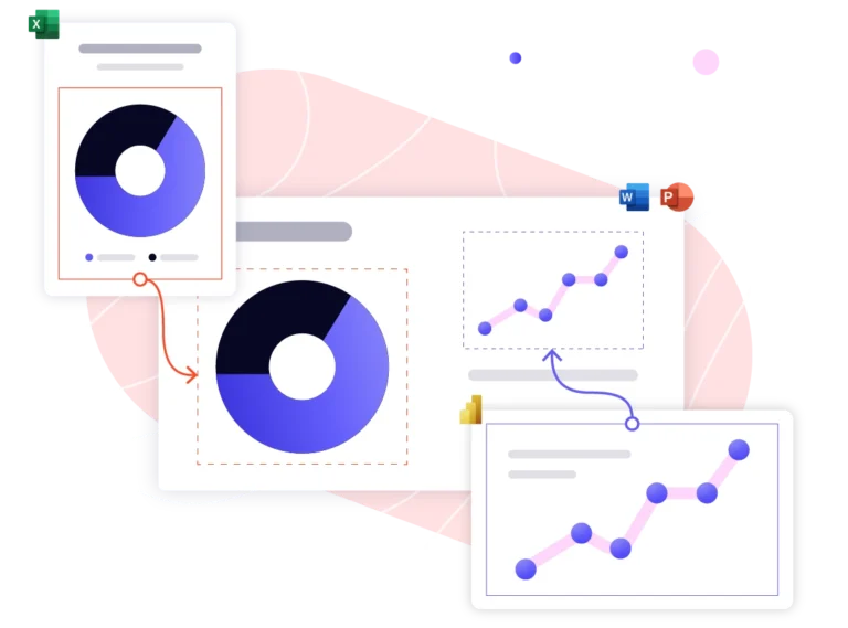 UpSlide's financial reporting automation tools in action