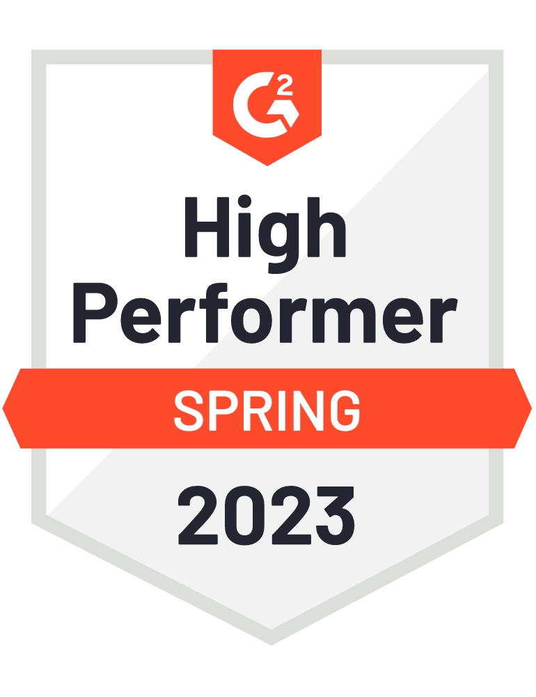 Badge G2 de haute performance pour UpSlide