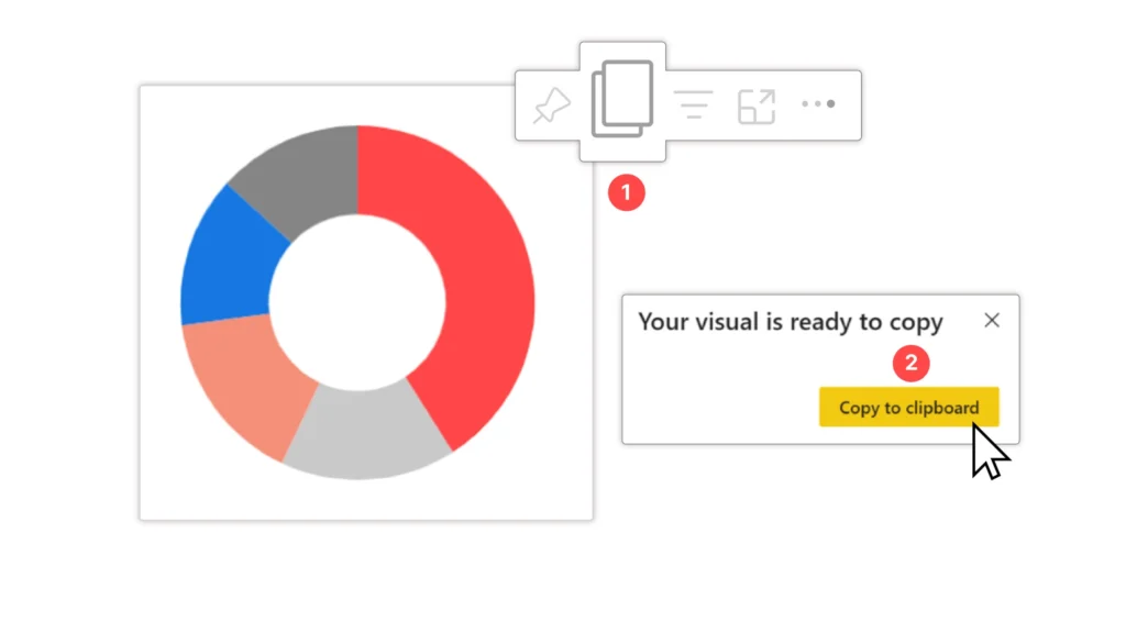 Copy an image from Power BI to PowerPoint