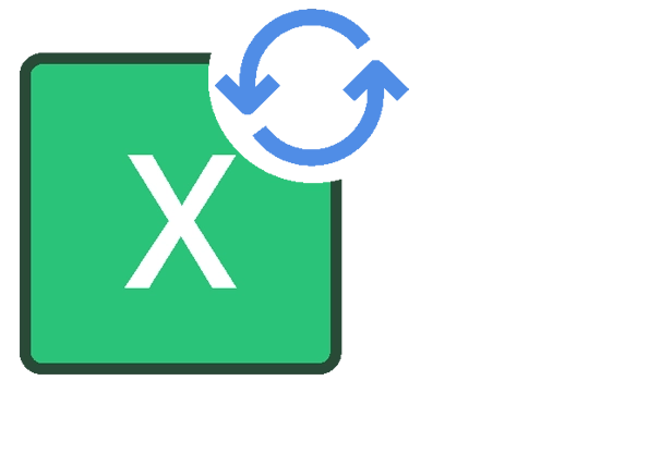Icône de la fonction lien Excel vers Powerpoint.