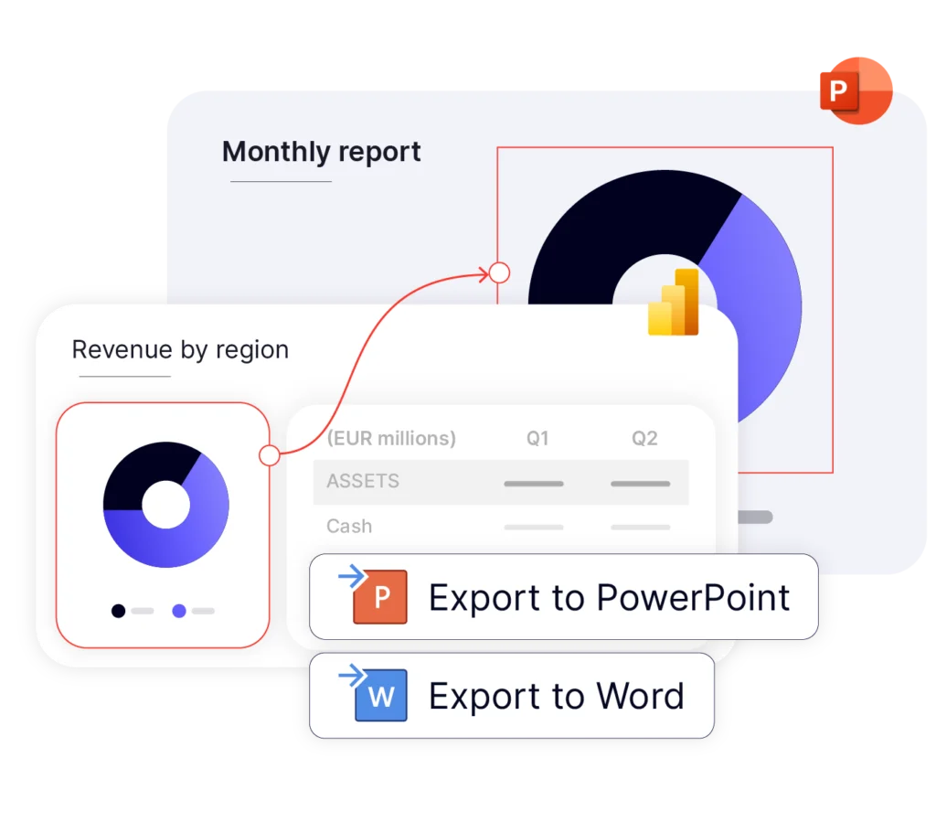 exporter Power BI vers PowerPoint