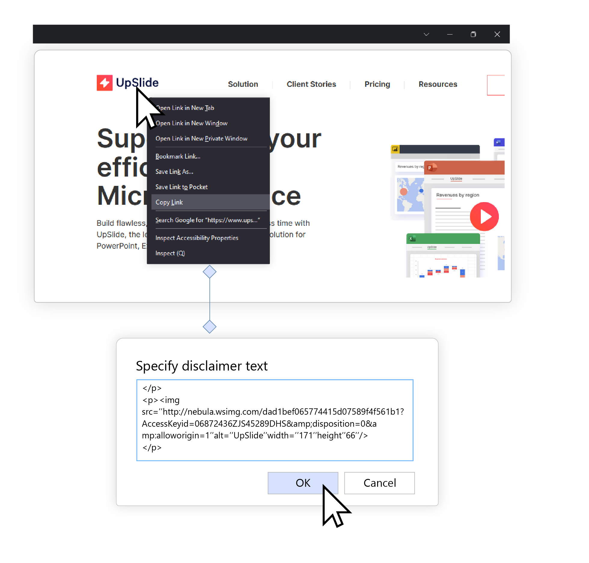 Guide showing how to manage email signatures via the Microsoft admin center