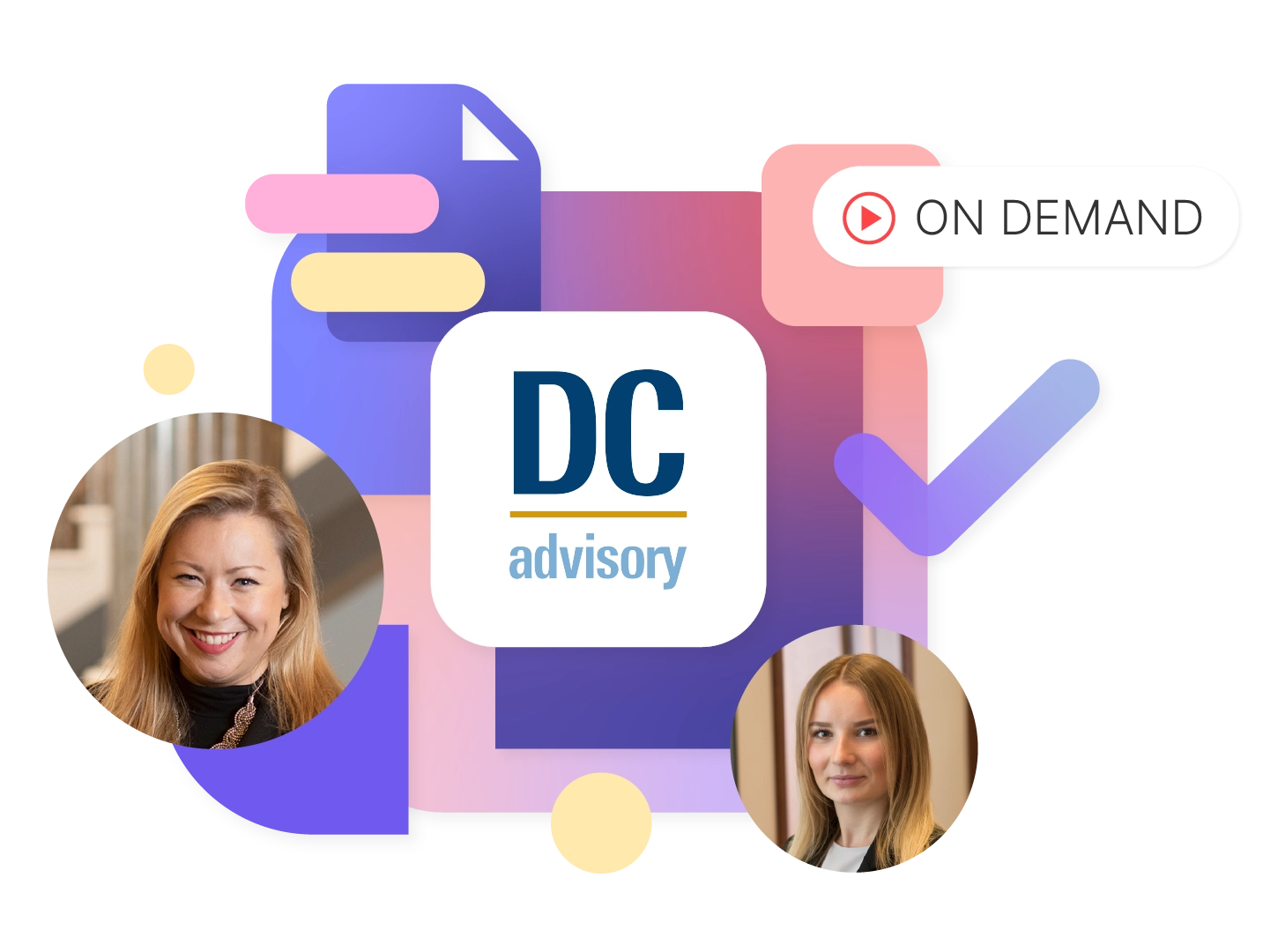 Eine visuelle Darstellung der Vermarkter von DC Advisory