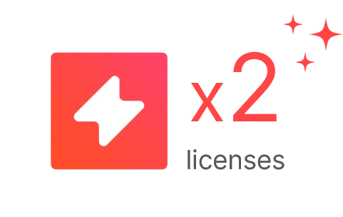Icon showing UpSlide licenses