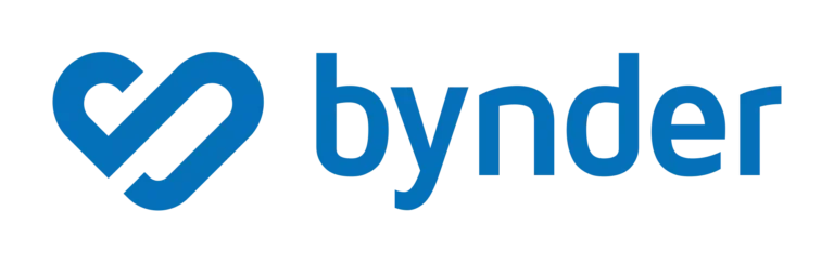 Logo Bynder - Horizontal - Bleu